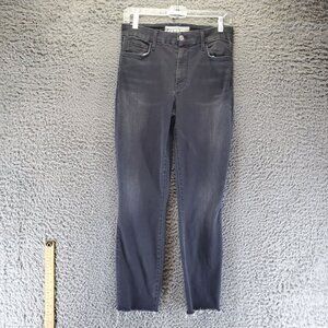 Frank & Eileen Jeans Womens Size 28 Black Sligo Stretch Skinny Denim USA